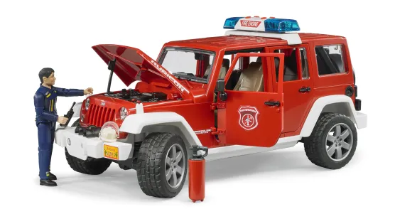 Wóz strażacki JEEP WRANGLER UNLIMITED RUBICON + strażak