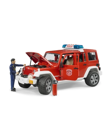 Wóz strażacki JEEP WRANGLER UNLIMITED RUBICON + strażak