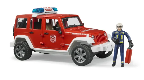 Wóz strażacki JEEP WRANGLER UNLIMITED RUBICON + strażak