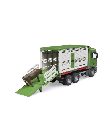Scania Super R + figurka krowy z akcesoriami