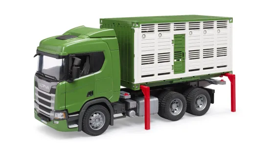 Scania Super R + figurka krowy z akcesoriami