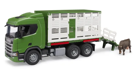 Scania Super R + figurka krowy z akcesoriami