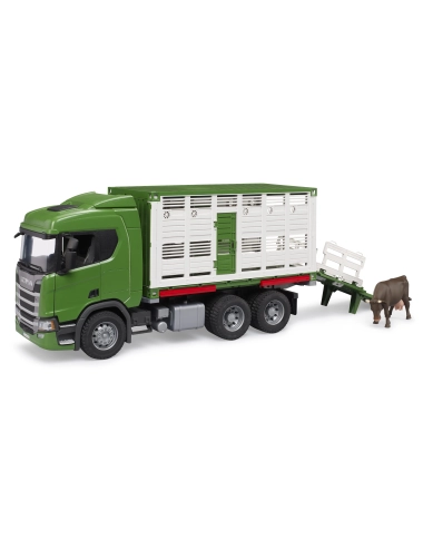 Scania Super R + figurka krowy z akcesoriami