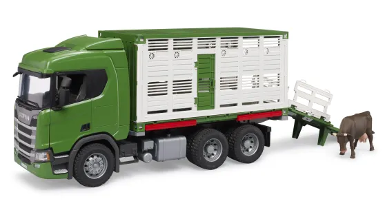 Scania Super R + figurka krowy z akcesoriami